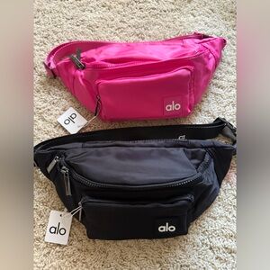 Alo Explorer Fanny Pack Hot Pink or  Black